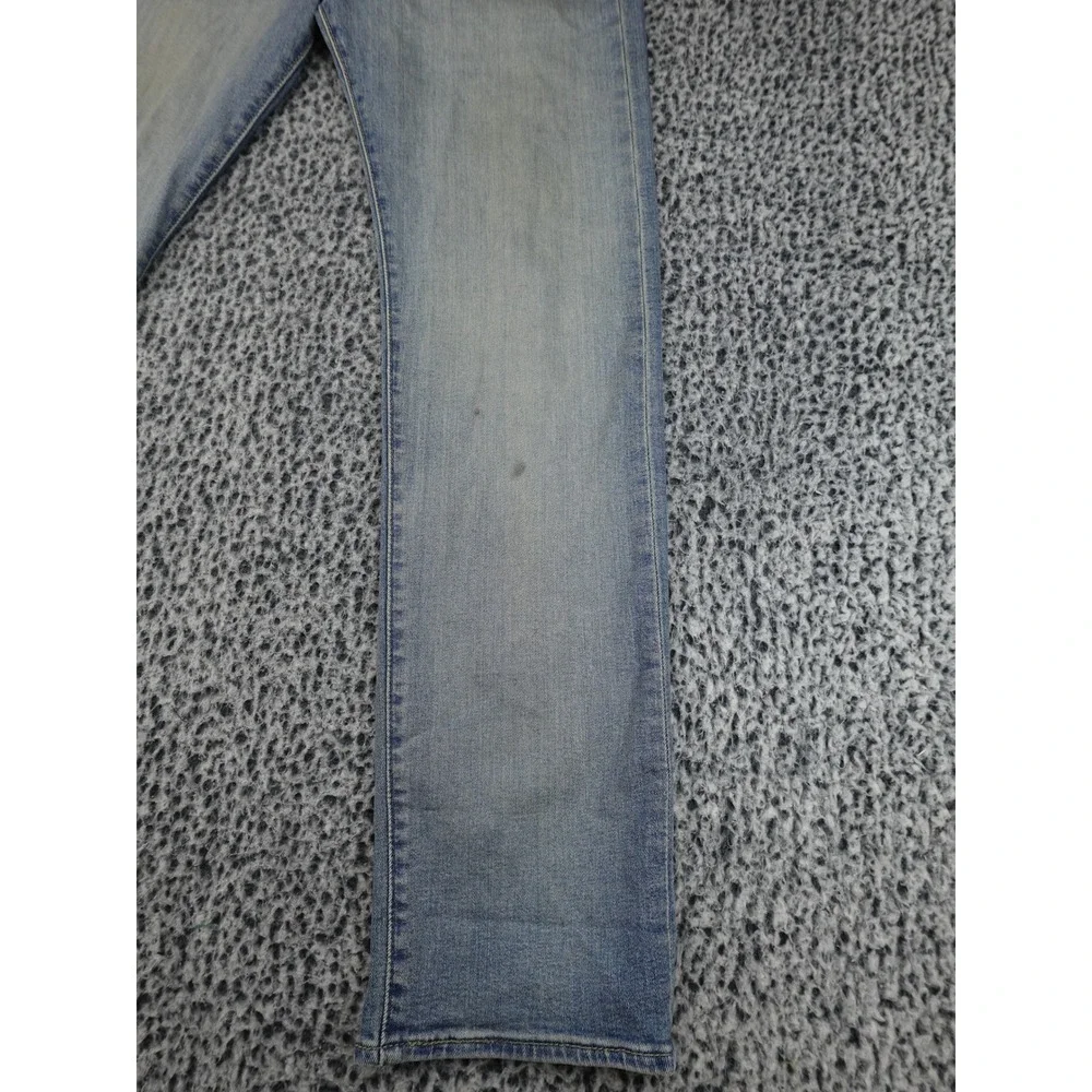 Levi's‎ 501 Original Fit Mens 34x34 Light Wash Blue Straight Leg Jeans